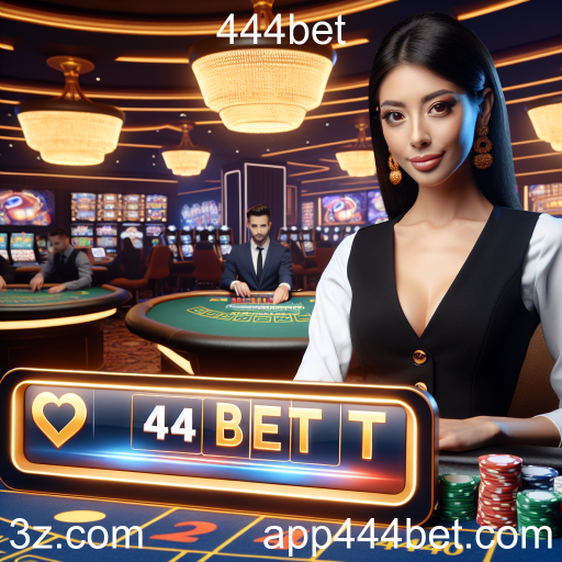 Descubra o Excitante Mundo do Cassino Ao Vivo no 444bet